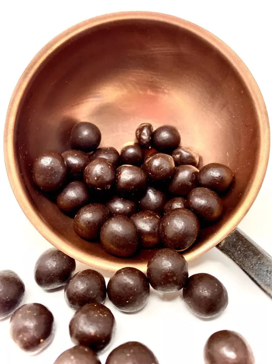 Noisettes chocolat noir Bio en Vrac artisanale cocoripop