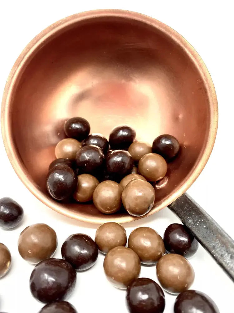 Noisettes deux chocolats Bio en Vrac cocoripop artisanale