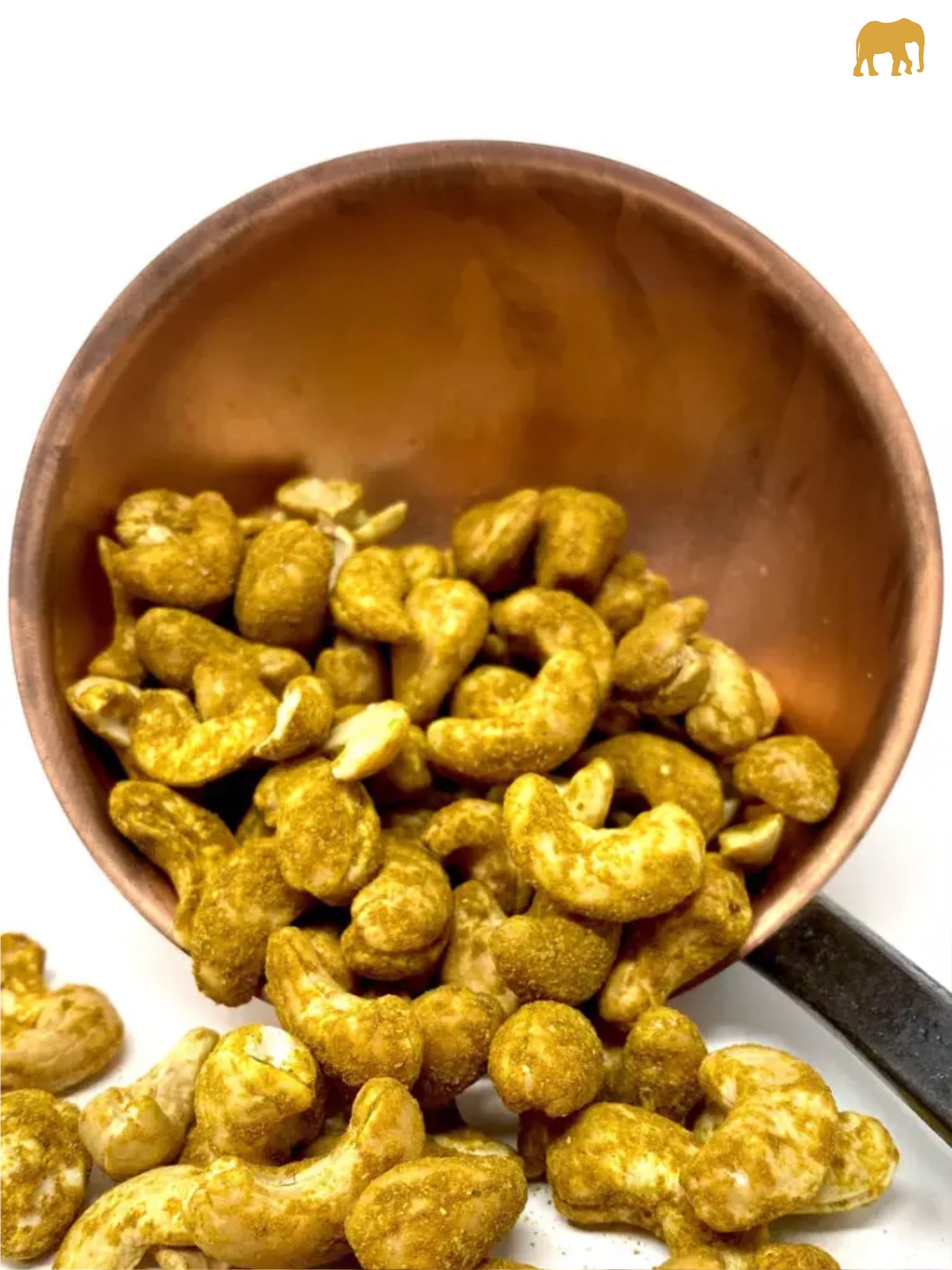 Noix de cajou bio en vrac aux épices indiennes Cocoripop"