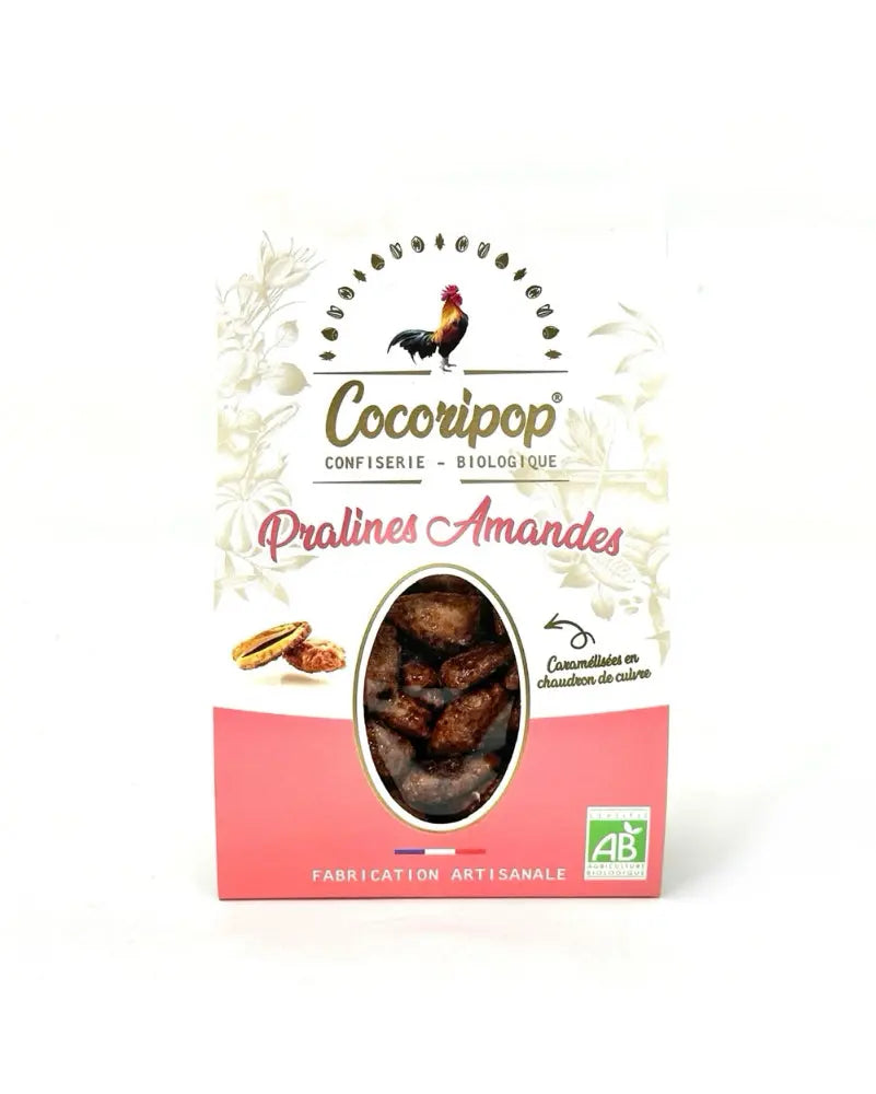 Pralines_Amandes_Bio_artisanale_cocoripop_confiserie_gourmand bio