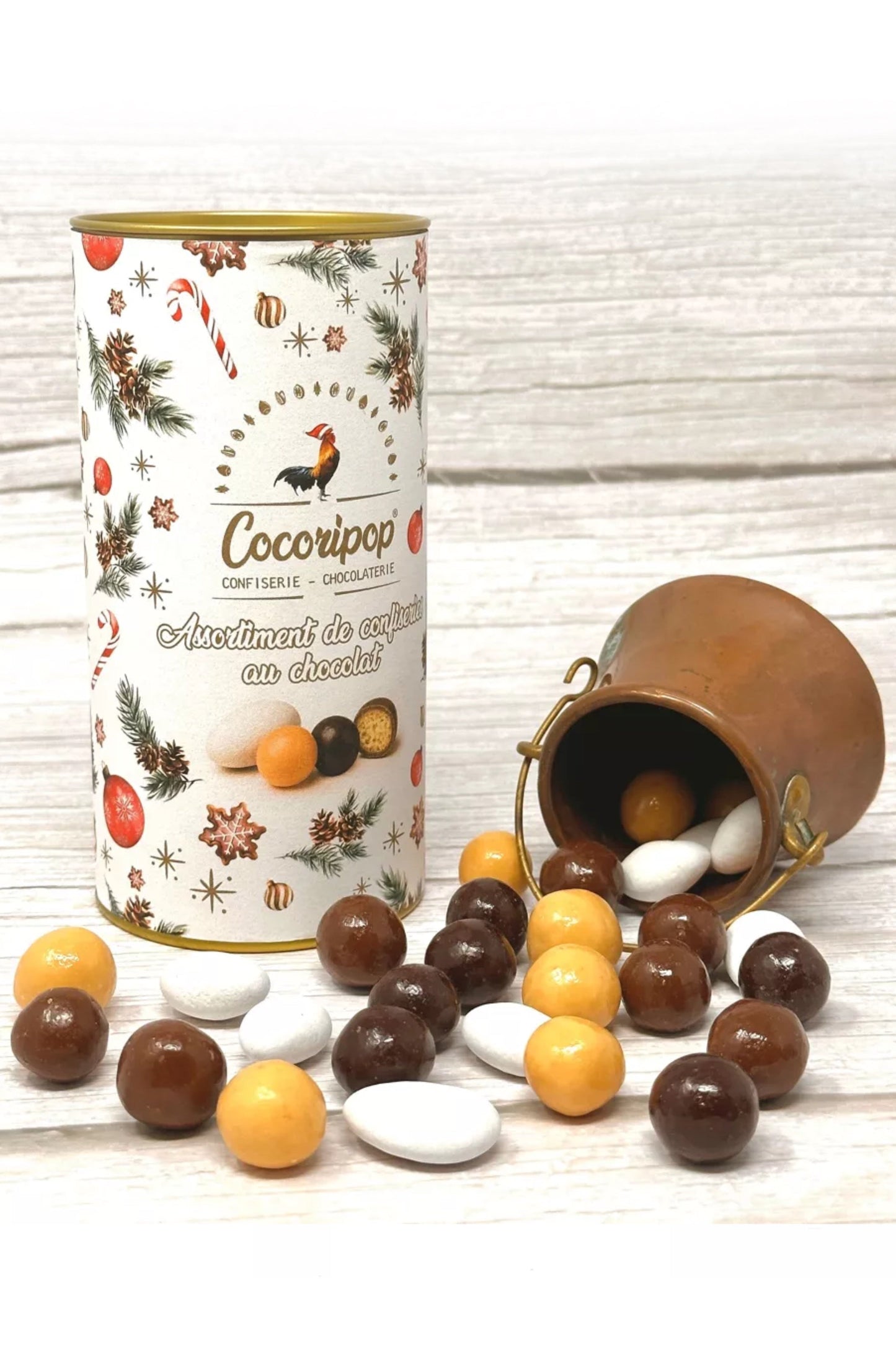 Boîte de Noël – Assortiment de Confiseries Cocoripop