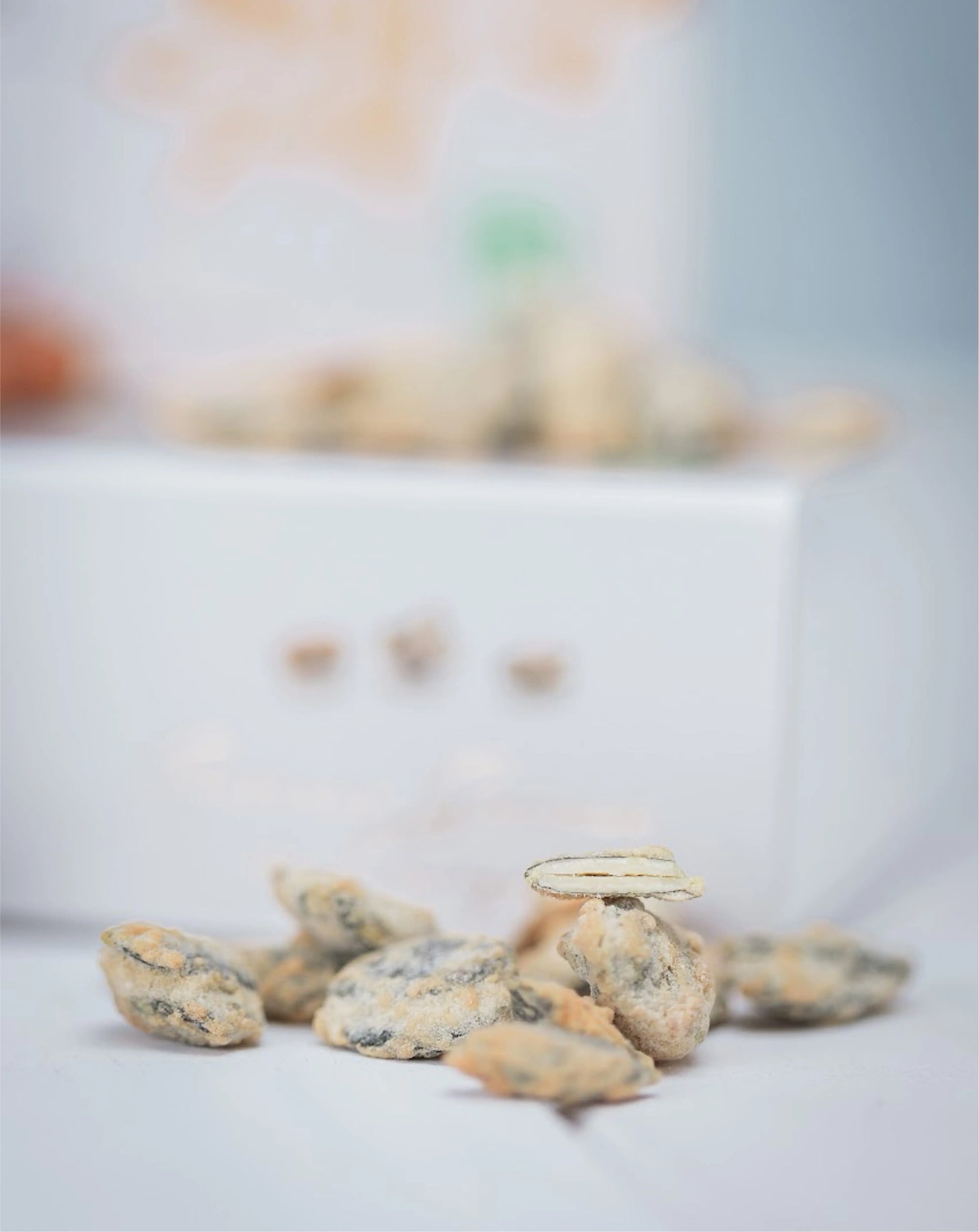 Praline graines de courge, Graines de courge délicatement caramélisées, une confiserie originale et savoureuse. bio