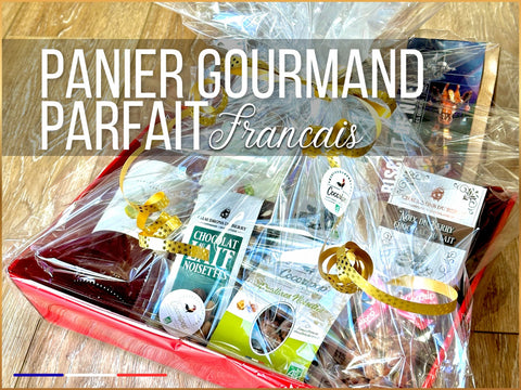 Panier gourmand artisanal français composé de popcorn gourmet, chocolats, confiseries et spécialités du terroir Cocoripop