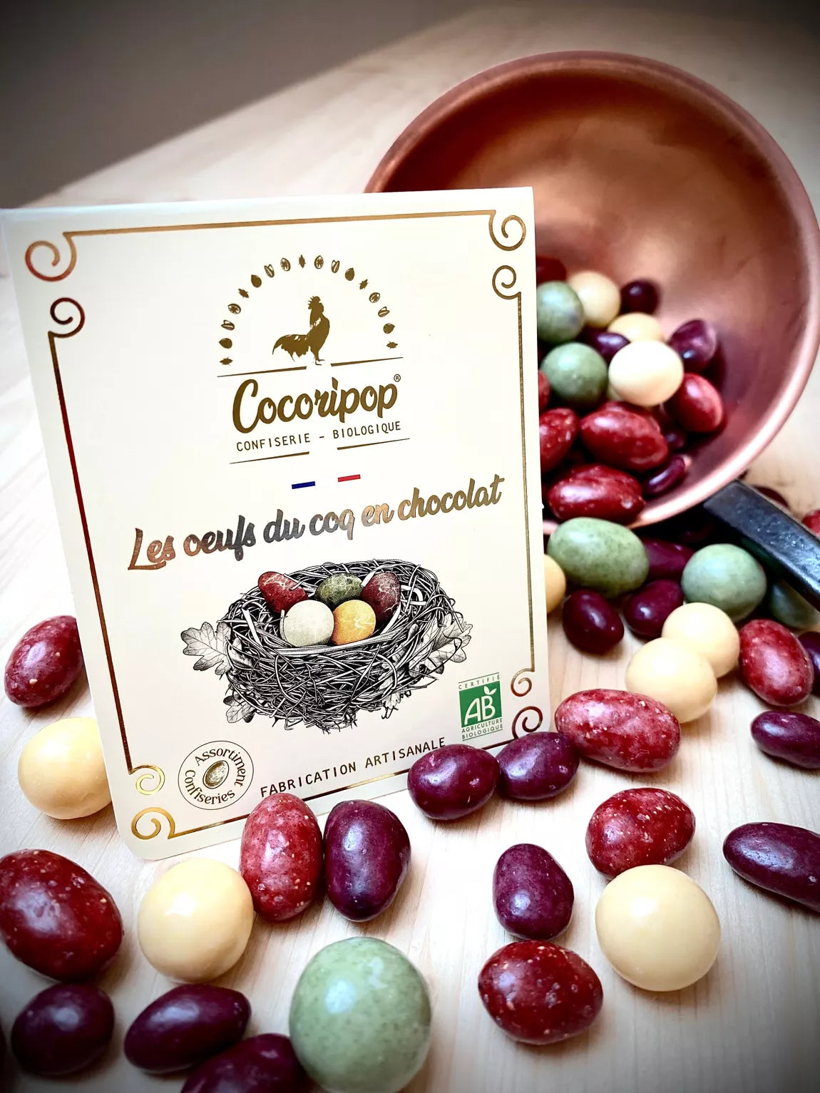 Les Oeufs du Coq en Chocolat "Sélection de Pâques"