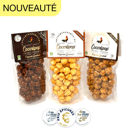 Le Pack Bio "Popcorns Médaillés"