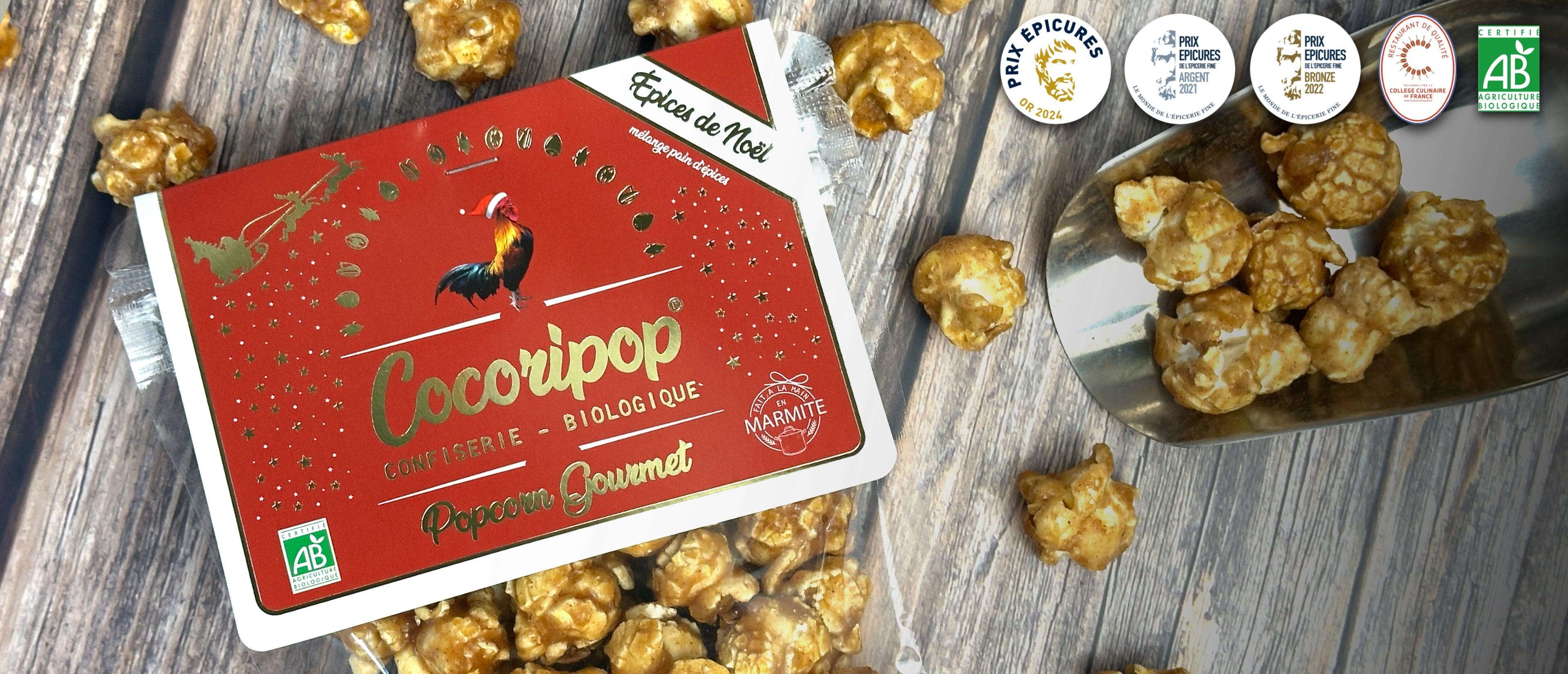 Collection de noel Cocoripop confiserie artisanale bio francais chocolaterie 