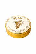 Confiserie artisanale francaise composee de raisins bio au Sancerre et chocolat noir bio