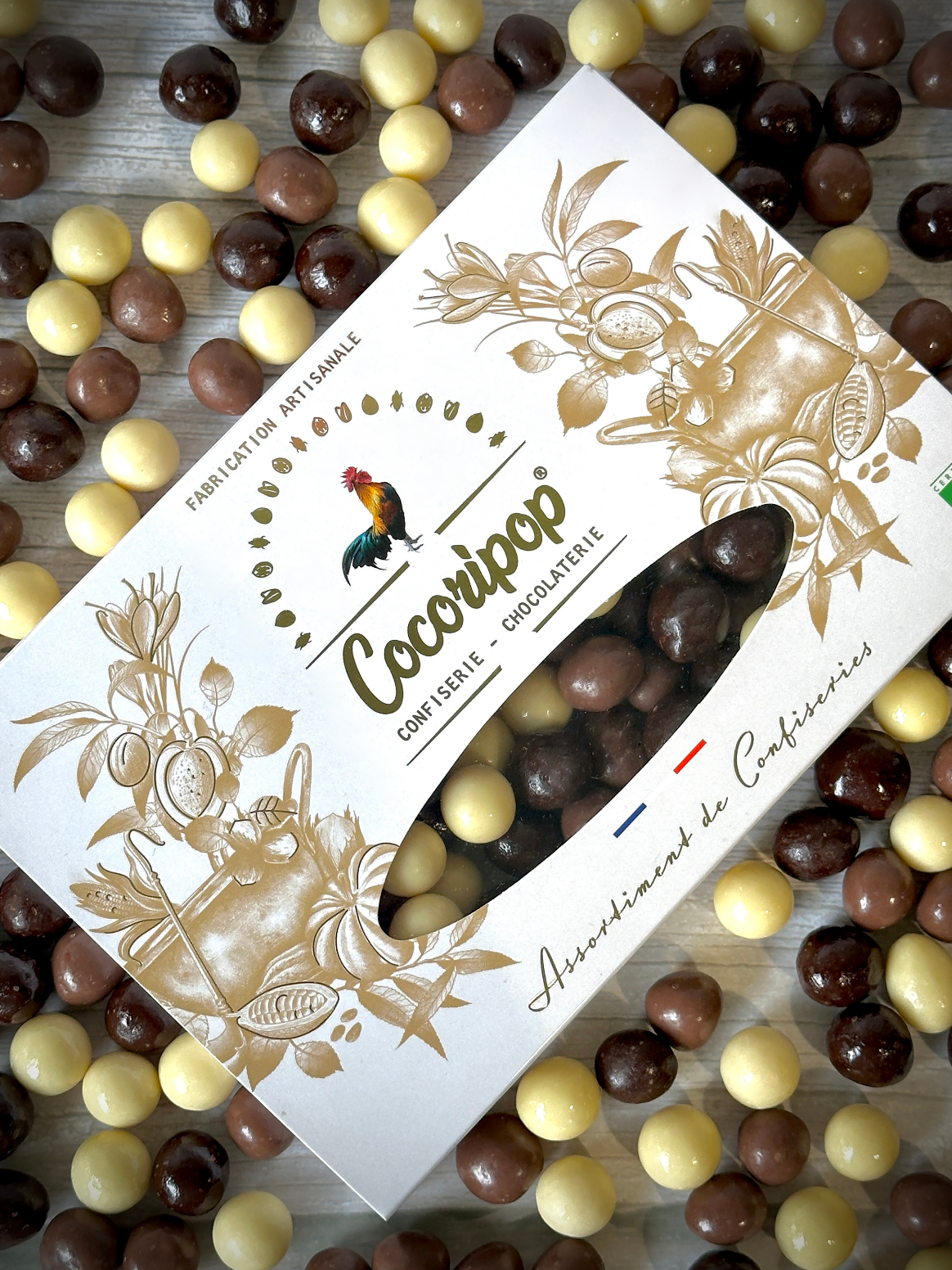 Coffret Noisette aux Trois Chocolats "Nouveauté"