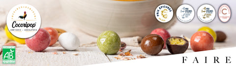 Découvrez toute la gamme Cocoripop pour les professionnels sur la plateforme BtoB Faire. Profitez de nos prix revendeur et tarifs professionnels exclusifs, spécialement conçus pour répondre aux besoins des entreprises. Accédez facilement à nos produits de confiserie artisanale, incluant chocolats, noix enrobées et autres délices, tout en bénéficiant de notre savoir-faire et de notre engagement envers la qualité. Avec Cocoripop sur Faire, offrez à vos clients des produits premium à des prix avantageux.