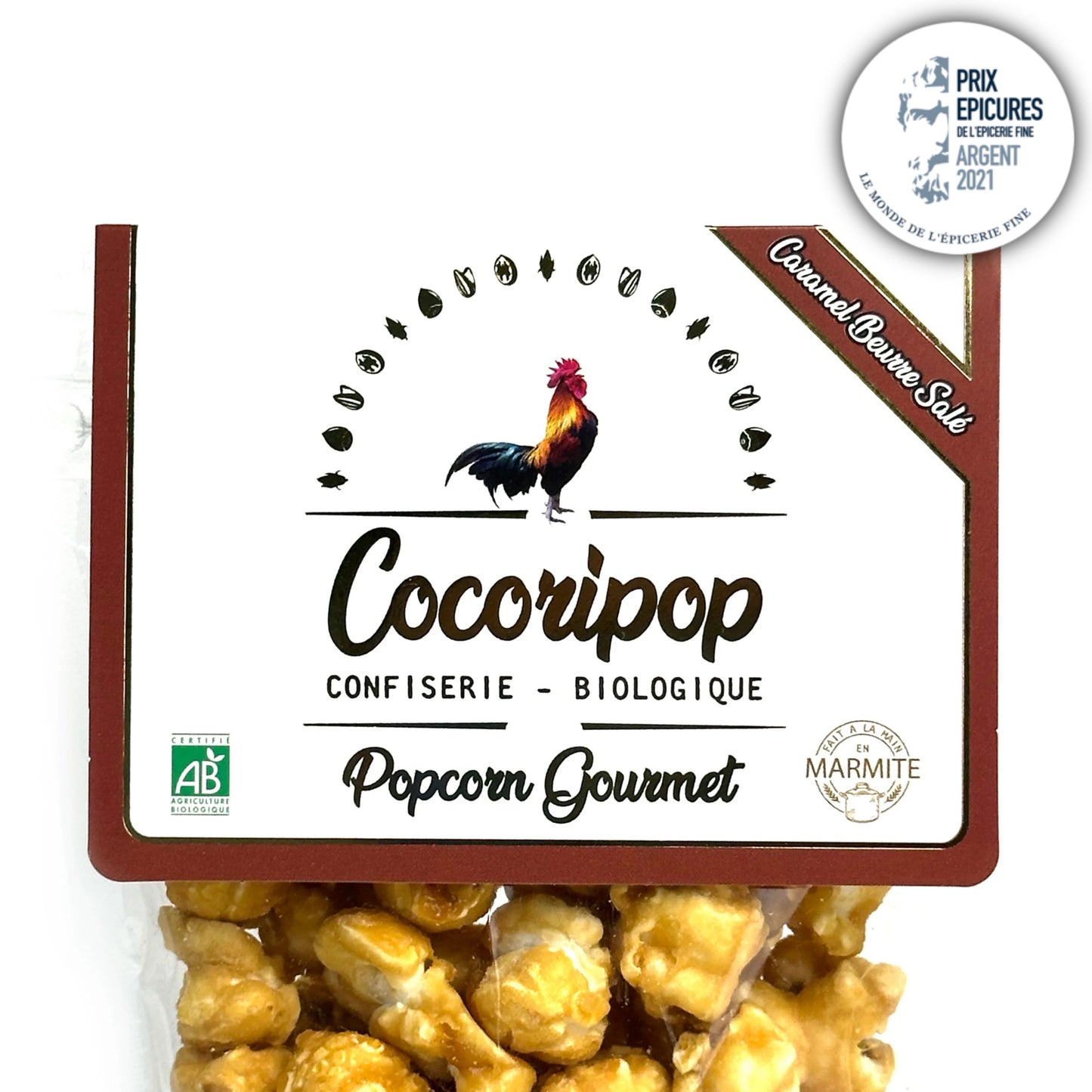Le Pack Bio "Popcorns Médaillés"