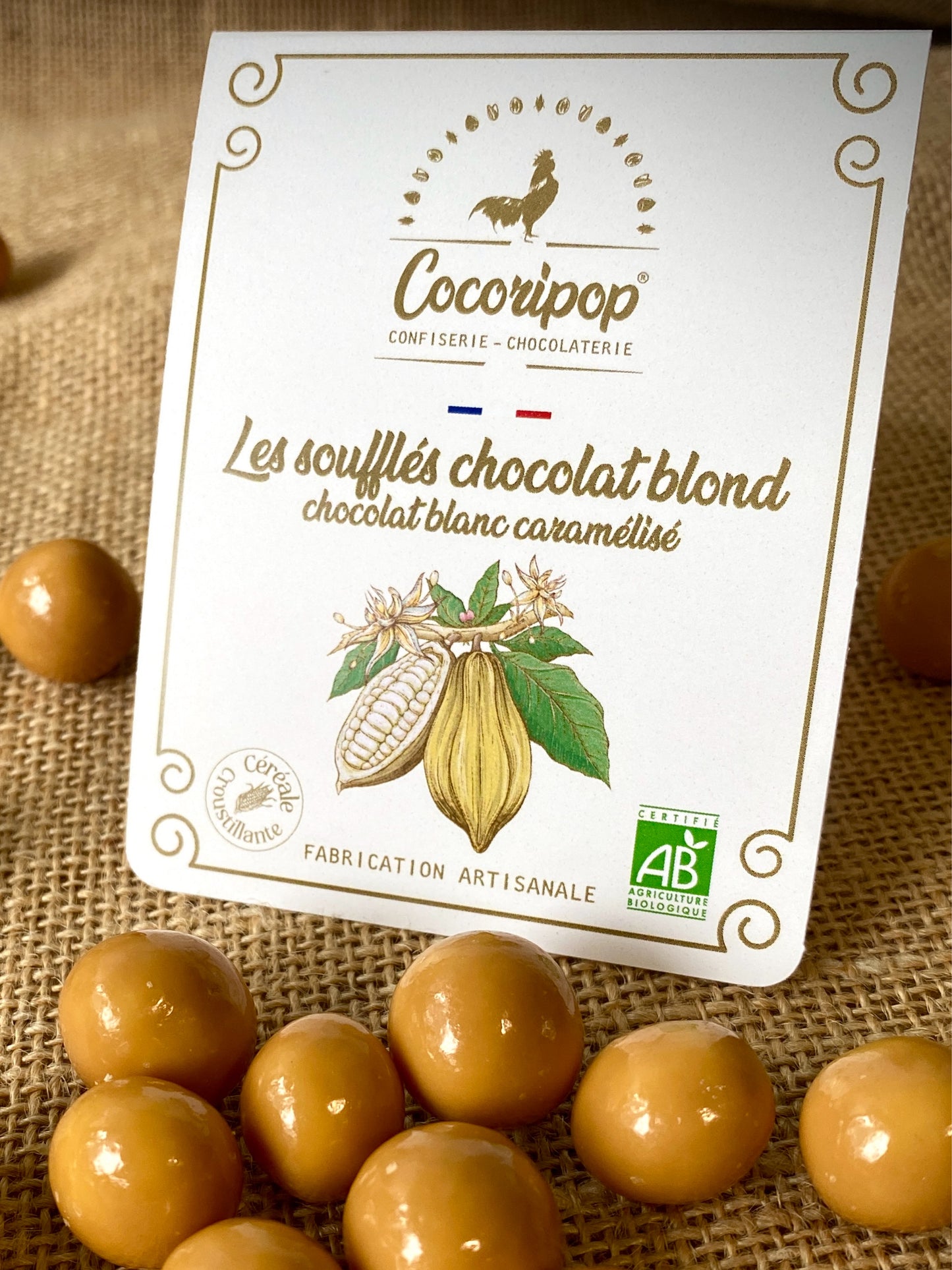 Les Soufflés Chocolat Blond "Sélection de Pâques"