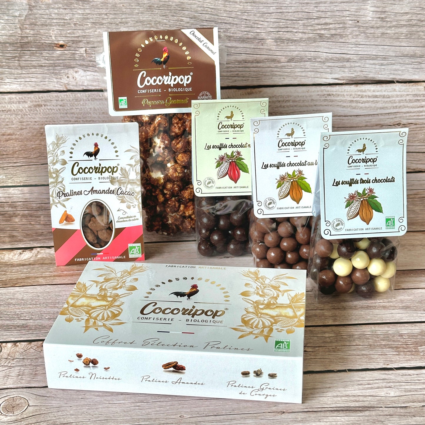 Le Pack Tout Choco + Coffret Pralines !