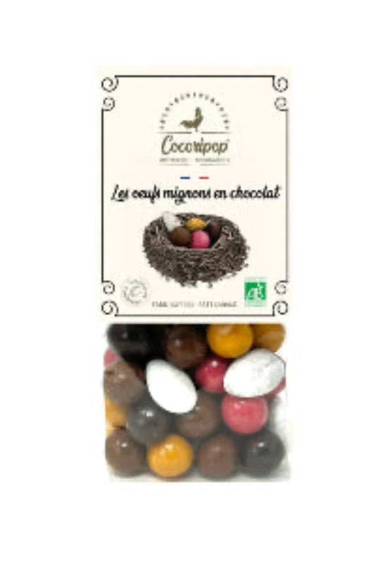 Les Oeufs Mignons en Chocolat artisanale bio cocoripop