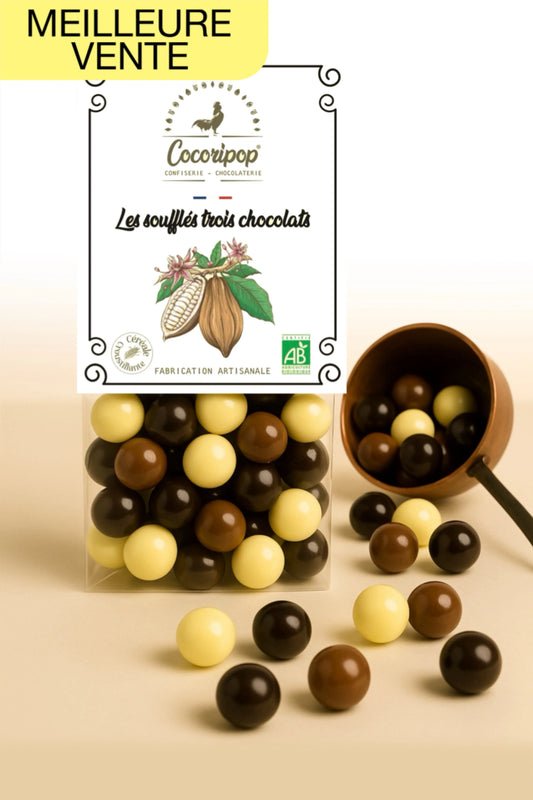 Les Soufflés Trois Chocolats Bio