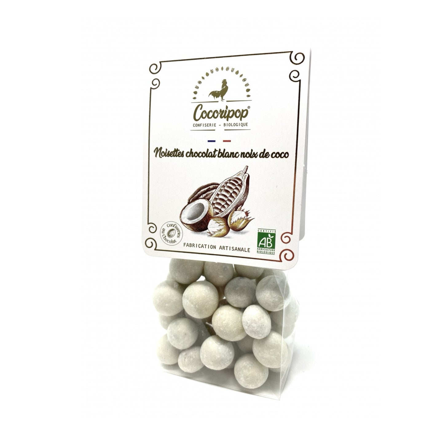 Noisettes Chocolat Blanc Noix de Coco