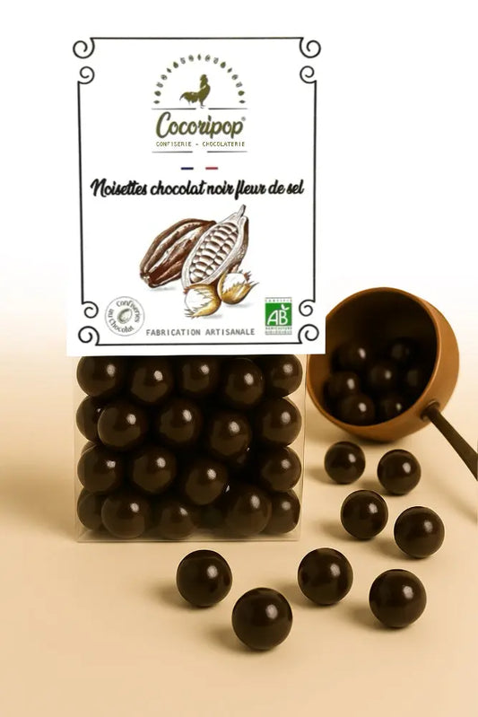 Noisettes_Chocolat_Noir_Fleur_de_Sel_Bio_artisanale_cocoripop