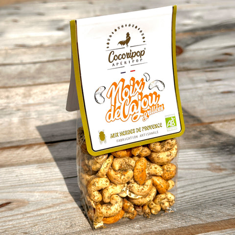 "Snack bio croquant et parfumé aux herbes de Provence"