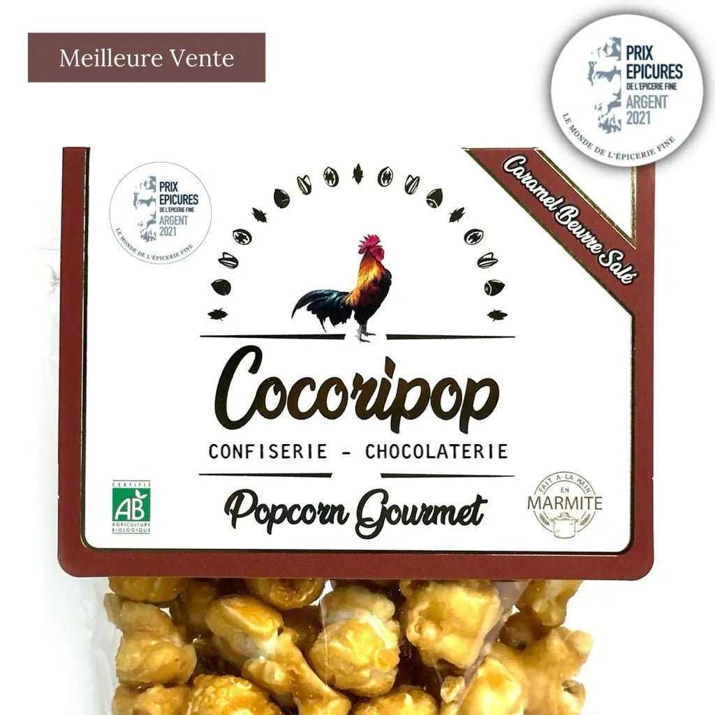Popcorn Caramel Beurre Salé Bio Ma boutique