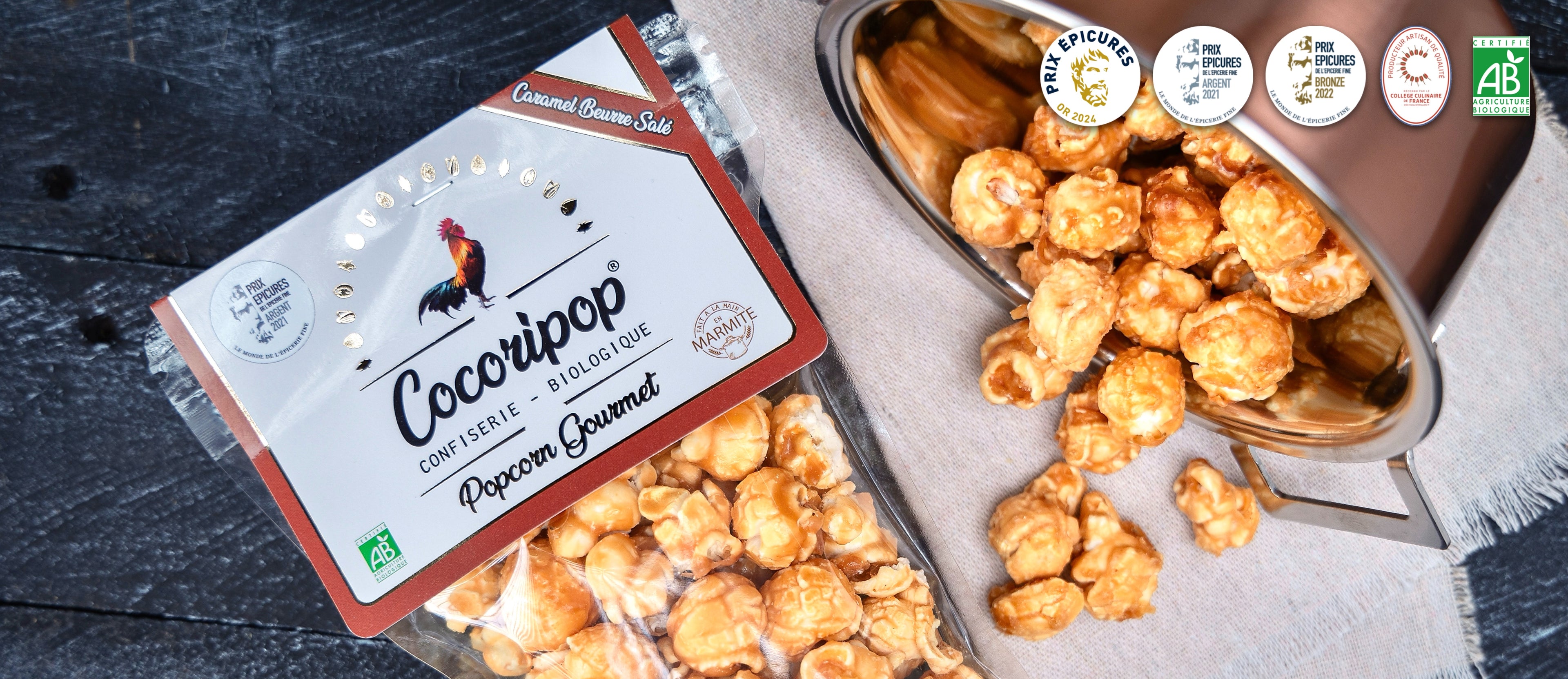 Cocoripop Confiserie Bio Made in France