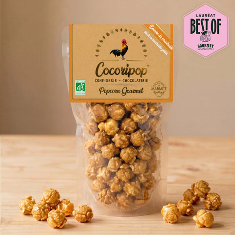 Popcorn beurre de cacahuete artisanal francais bio Cocoripop Bourges Saint Germain du Puy Gourmet Selection gourmet