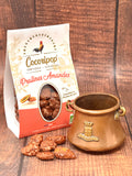 Pralines Amandes Bio artisanales, amandes croquantes enrobées de sucre blond caramélisé – Gourmandise française authentique