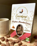 Pralines Amandes Cacao bio – une alliance parfaite entre le croquant des amandes torréfiées, la douceur du caramel et l’intensité du cacao pur. Une mise en scène gourmande et raffinée pour une dégustation savoureuse et intense.
 bio