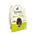 Pralines noisettes Bio – noisettes bio torréfiées et enrobées d’une fine coque de sucre caramélisé, préparées artisanalement en chaudron de cuivre, présentées sur fond blanc. bio