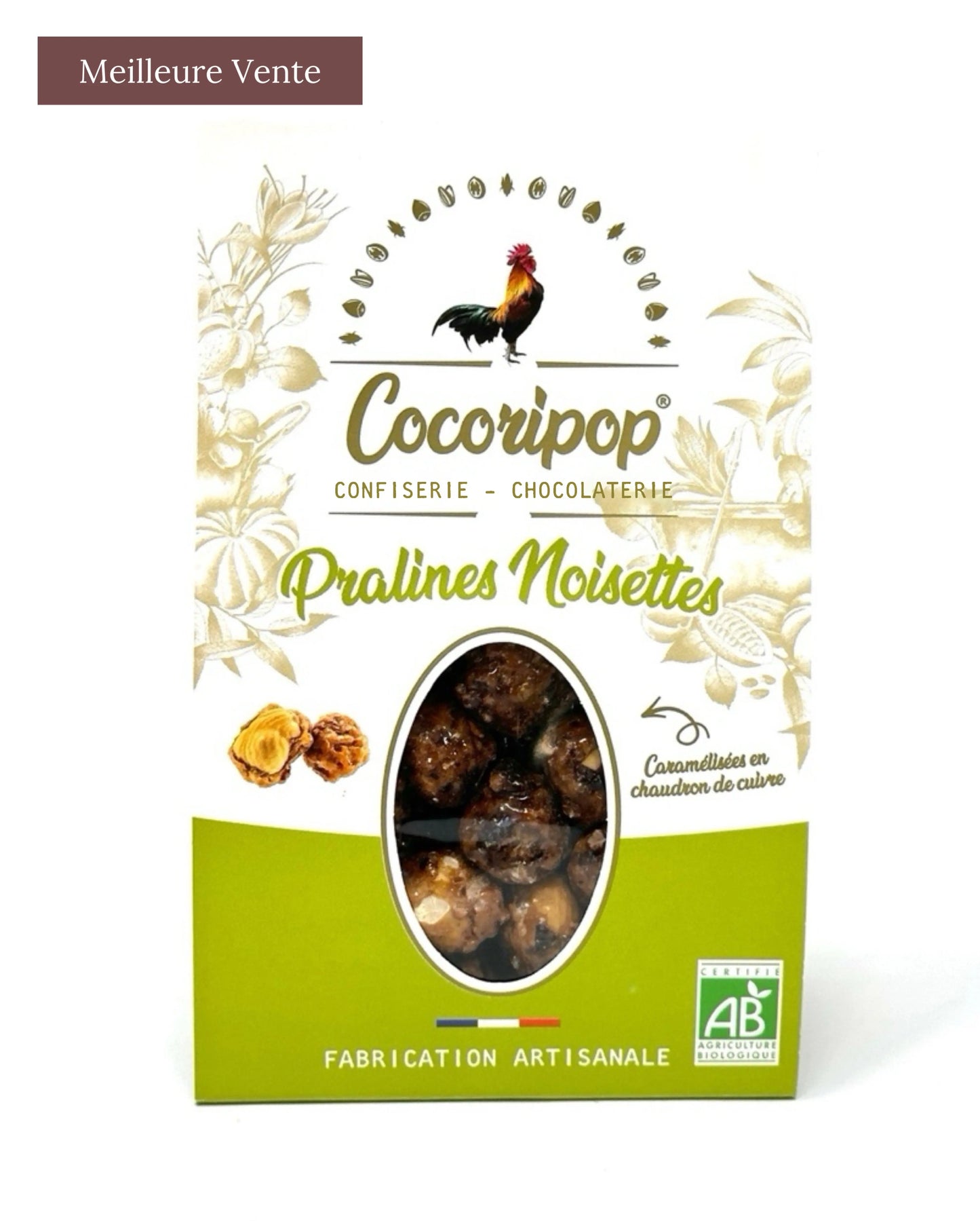 Pralines noisettes Bio Ma boutique