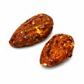 Amandes grillées bio au piment d Espelette spécialité apéritive artisanale française élaborée à Saint Germain du Puy