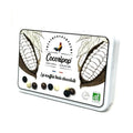 Coffret métal trois chocolats, Assortiment de chocolats noir, lait et blanc, alliant onctuosité et intensité, présenté dans une élégante boîte métallique. bio
