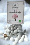 Écrin cadeau avec amandes dragéifiées bio au chocolat – cadeau raffiné Cocoripop