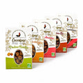 Coffret de pralines artisanales bio fabriqué à Saint-Germain-du-Puy composé de pralines aux cacahuètes, noisettes, amandes, amandes cacao et noix de cajou biologiques.