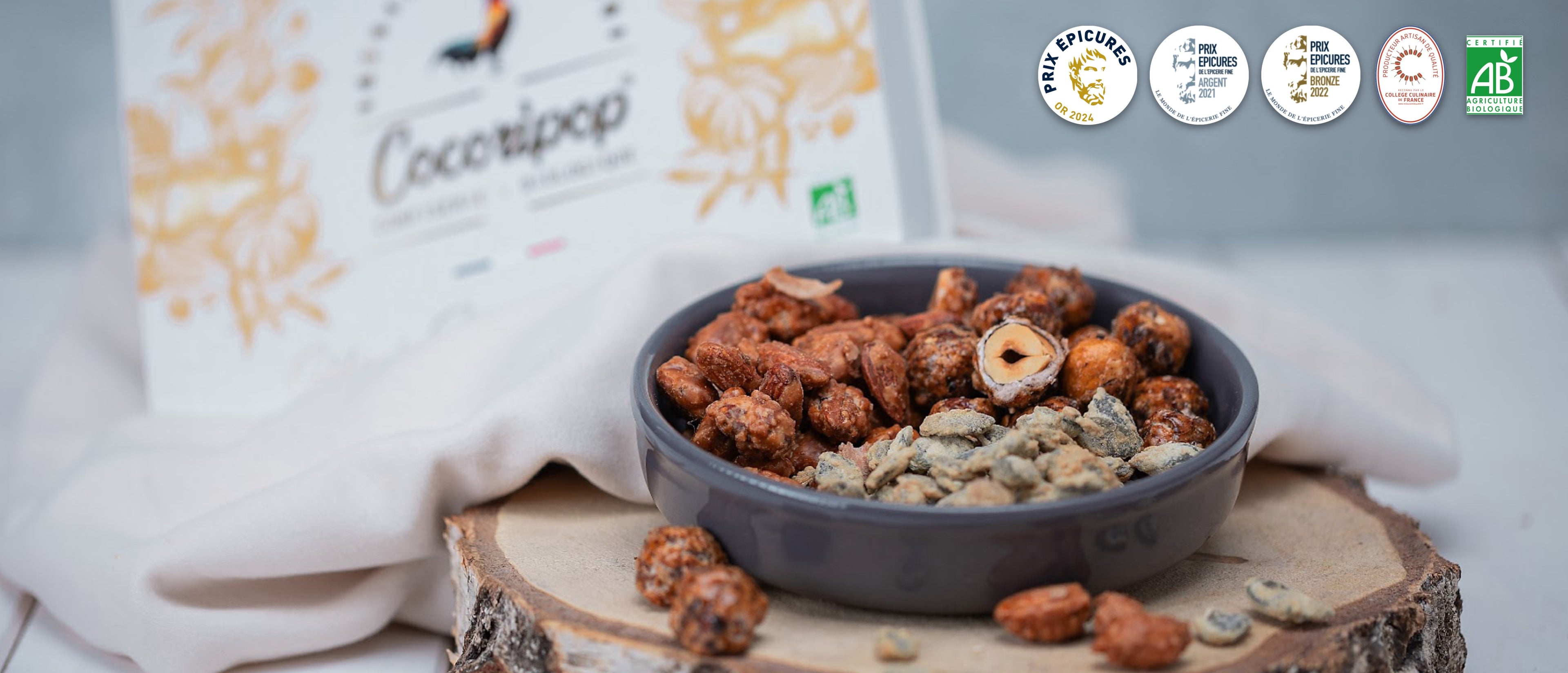 Decouvrir toutes les collections Cocoripop confiserie artisanale francaise popcorn et chocolats