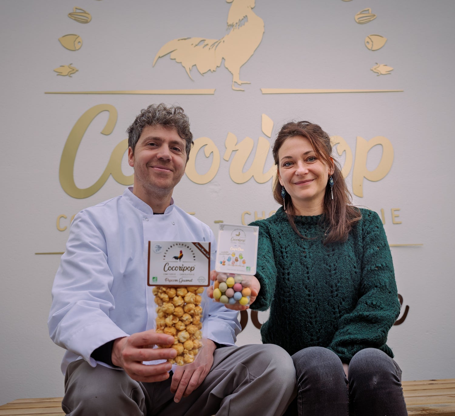 confiserie artisanale cocoripop popcorn gourmet bio fabrique en france gourmandises artisanales chocolat amandes noisettes