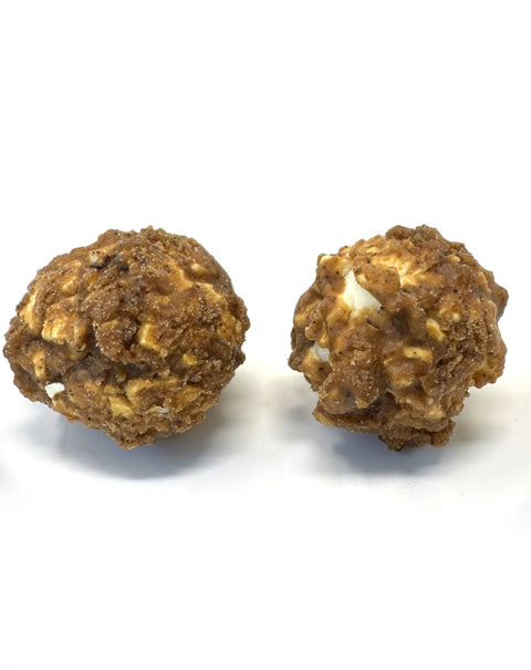 Gourmandise bio au maïs soufflé, caramel artisanal et café naturel moulu et soluble