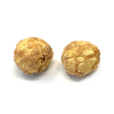 Popcorn bio au beurre de cacahuète présenté dans un bol, gourmandise artisanale croustillante et fondante