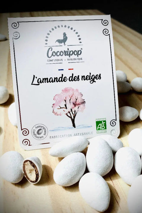 Amandes chocolatées bio à savourer avec un café – confiserie artisanale à Brécy
