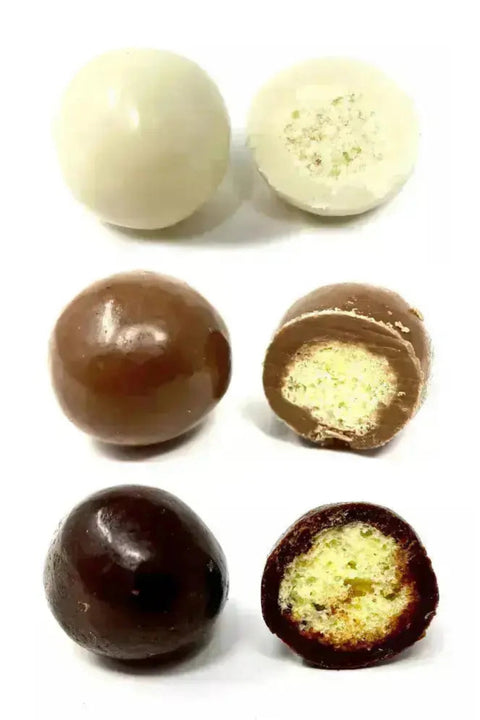 Soufflés Trois Chocolats bio équitables à savourer en solo, à partager ou pour agrémenter vos desserts