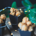 Popcorn bio au caramel beurre salé élaboré dans notre atelier artisanal près de Bourges.