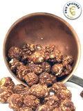 Popcorn gourmet au chocolat noir et fleur de sel bio en vrac artisanal et croustillant
