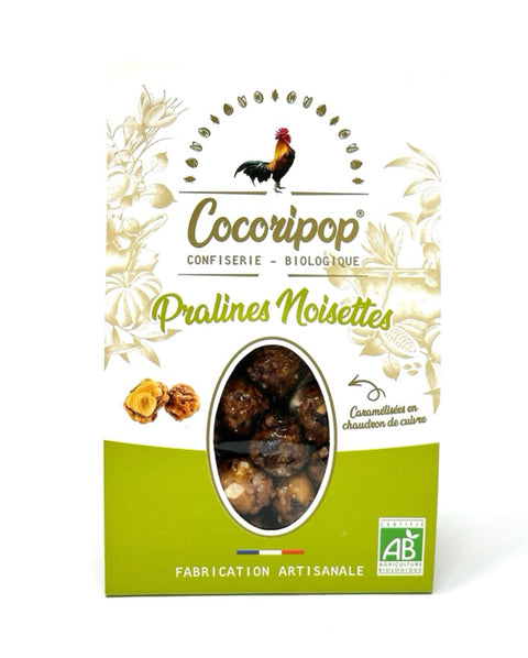 pralines noisette bio chocolat artisanal français Cocoripop confiserie locale Bourges Berry