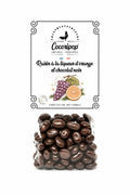 Raisins au chocolat noir et à la liqueur d’orange Cocoripop – sachet 100 g